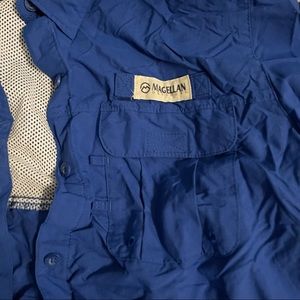 Blue Fishing T shirt